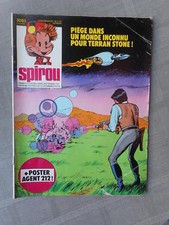 Spirou Weekly No. 2083 Good Condition With Poster Supplement Agent 212