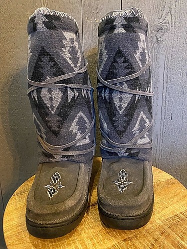 MANITOBAH MUKLUKS Wool Laceup, Slip On 