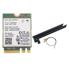 Intel 8260NGW Wifi 802.11ac 867Mbp BT4.2 NGFF Card 6DBI Dual Band Antennas Set