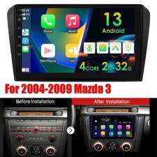 For Mazda 3 2004-2009 9 Car Gps Stereo Radio Android 13 Qled 232gb Navi Wifi For Mazda 3 2004-2009 9 Car Gps Stereo Radio Android 13 Qled 232gb Navi Wifi