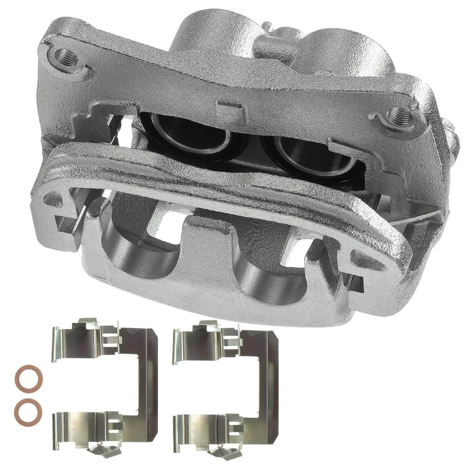 2x Pinza de freno delantera izquierda y derecha con soporte para Subaru BRZ Toyota 86 Scion FR-S Foto 4 de 4