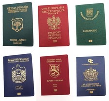 New Filming Prop Passport Notebook Imitation Travelling Diary Journal Student