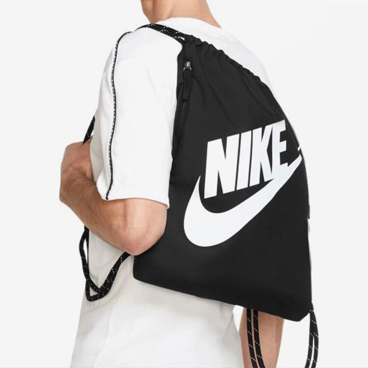 Nike Heritage Gym Sack Black (4245) Sports Soccer Shoes Bag Pack