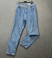 VTG  Levi's 901  jeans W 32  blue denim high rise button fly 90's