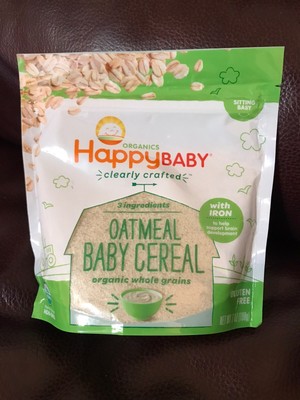 happy baby cereal oatmeal 7 oz