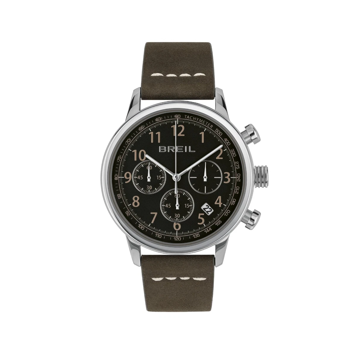 Montre Breil Sail Pour Homme - Boîtier Acier 42mm, Bracelet Acier, étanche 10 ATM, Neuve Avec Garantie 24 Mois