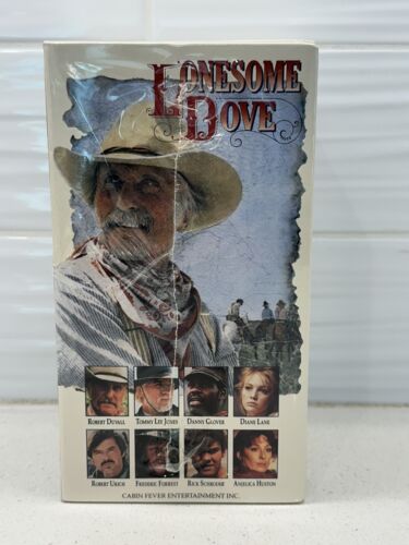 Lonesome Dove 4 Pack (VHS, 1991) Robert Duvall & Tommy Lee - Brand New - Sealed