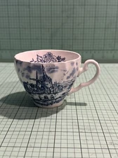 Vintage Johnson Brothers Tulip Time Holland Windmill Tea Coffee Cup England BS3