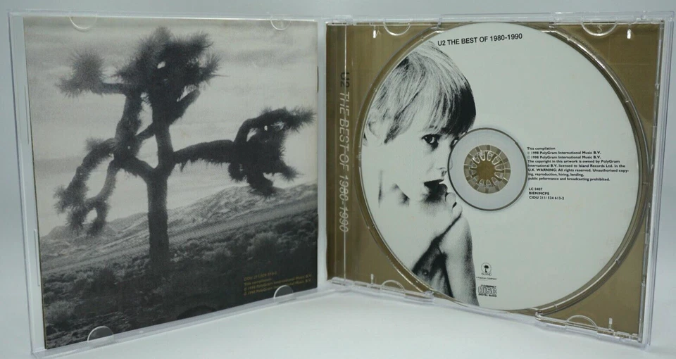 U2 : The Best Of 1980-1990 CD Album - Pride (in The Name Of Love) - BONO - Image 3 of 3