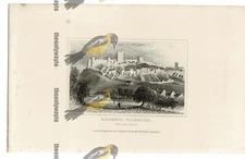 Richmond, Yorks, England, Book Illustration (Print), 1850