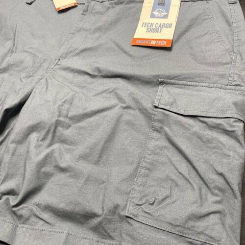 Dockers Men's Blue/Grey Tech Cargo Shorts Size 42 Smart 360 Stretch Wicking NEW - Picture 2 of 10