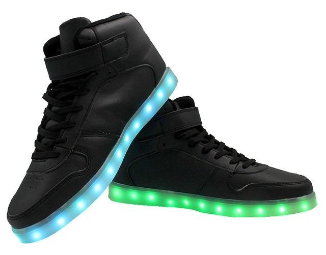 light up high top shoes