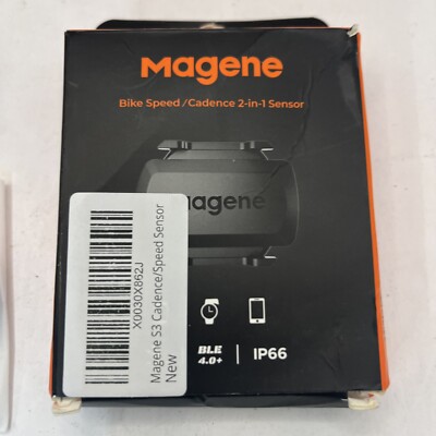 Magene Bike Speed/Cadence 2-in-1 Sensor for Cycling, Wireless Bluetooth