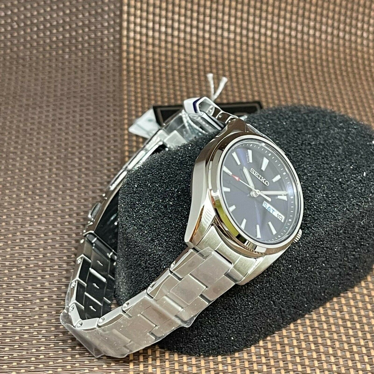 セイコー　スーパー(J14001A) Seiko SUR353P1 Blue Dial Analog Stainless Steel Quartz