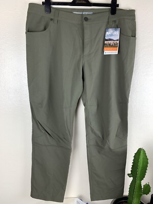 Icebreaker Merino Men's Trailhead Pants Hiking Wool Blend Green 40 NWT ...