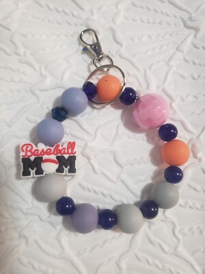 Silicone Multiple Colors  Handmade Keychain