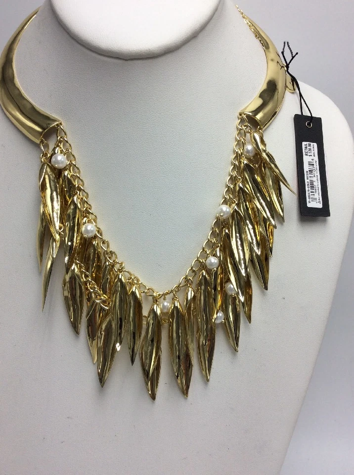 $128 COLLAR COLLAR VINCE CAMUTO IMITACIÓN PERLA TROPICAL DECLARACIÓN VJ3 Foto 2 de 4