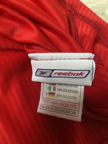 Reebok Vintage Liverpool FC 2002/04 Home Shirt Red Youths XS - Picture 7 of 11