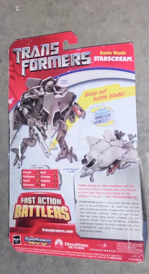 Transformers Movie Fast Action Battlers BATTLE BLADE STARSCREAM New Deluxe Fab  - Image 3 of 3