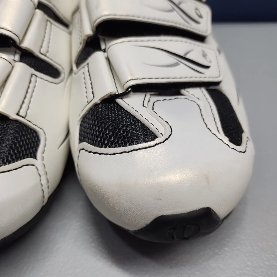 Zapatos de ciclismo todo terreno Pearl Izumi Interface para mujer talla 10,5 blancos 15213001 Foto 3 de 4