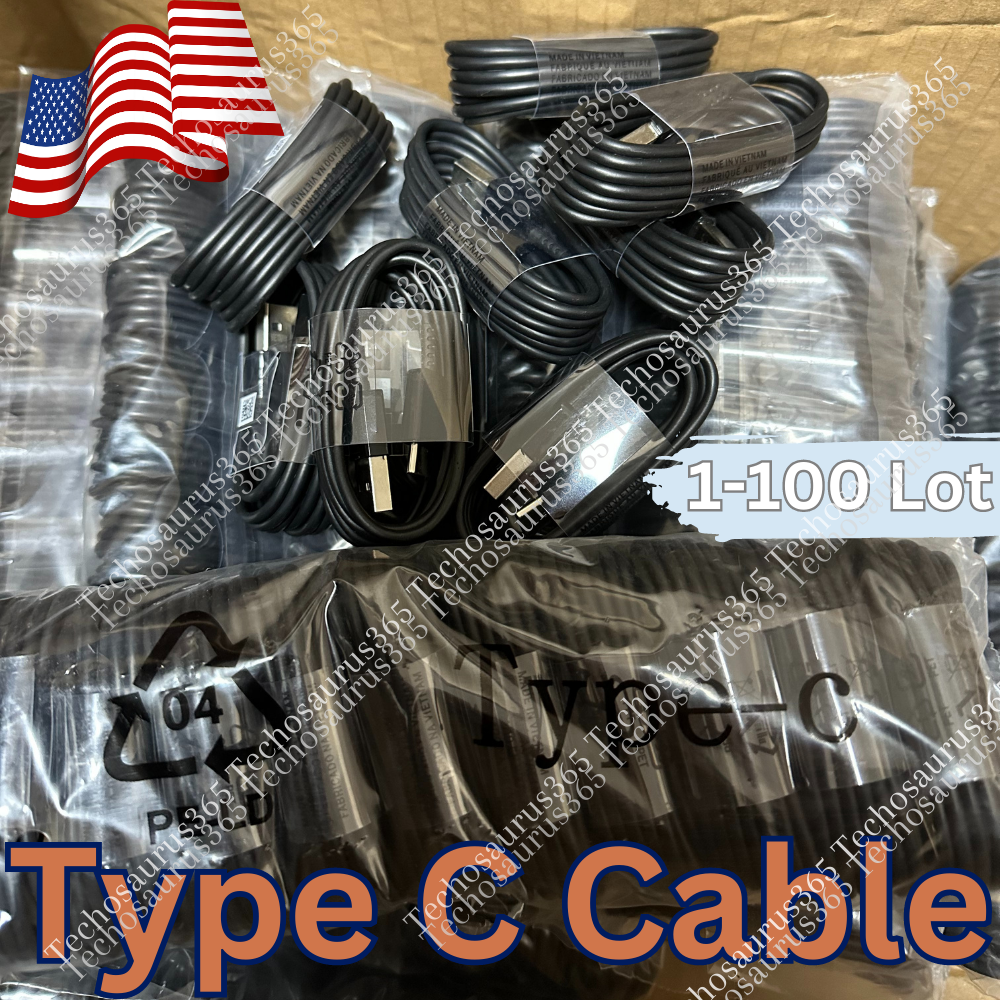 Fast Charging USB C Cable for Samsung S8 S9 S10 S20 Bulk Wholesale