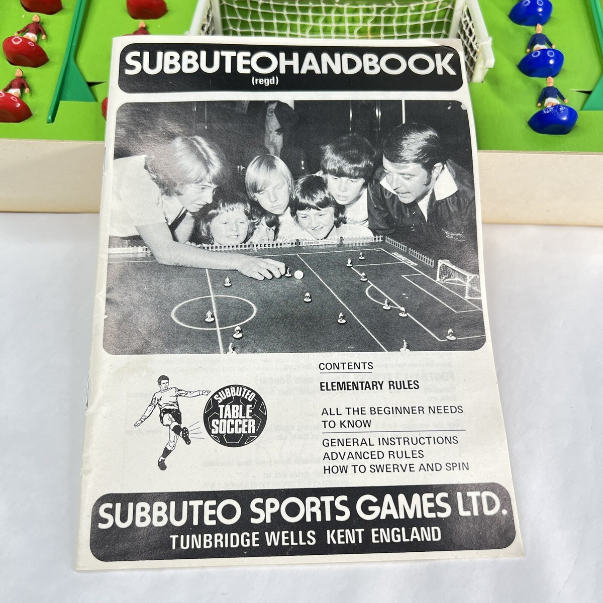 SUBBUTEO Original 1970s set. スポーツゲーム(野球盤等 SUBBUTEO Original 1970s set. スポーツゲーム(野球盤等