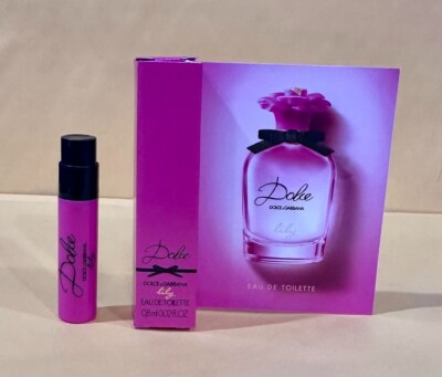 1 Vial Sample DOLCE & GABBANA DOLCE LILY for Women Eau De Parfum Spray 0.02 oz