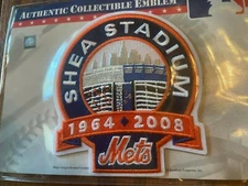  New York Mets Shea Stadium 1964-2008 Commemorative Souvenir Patch