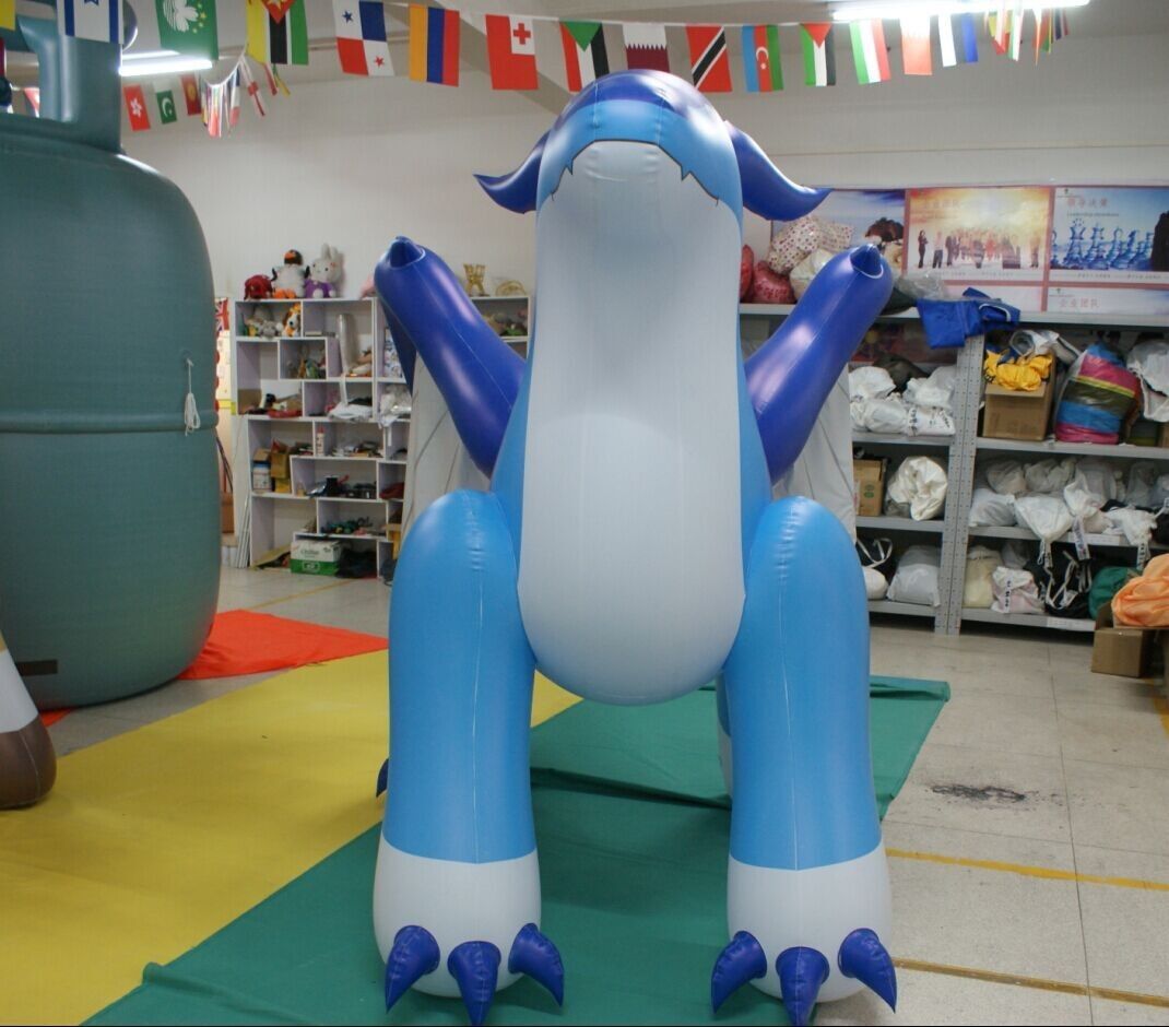 Soft PVC0.4MM Inflatable Dragon Size 6.56ft High Free Soft PVC0.4MM Inflatable Dragon Size 6.56ft High Free