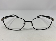 Jones New York J487 BLACK 53-16-135 Black Metal Full Rim Eyeglasses Frame JW47