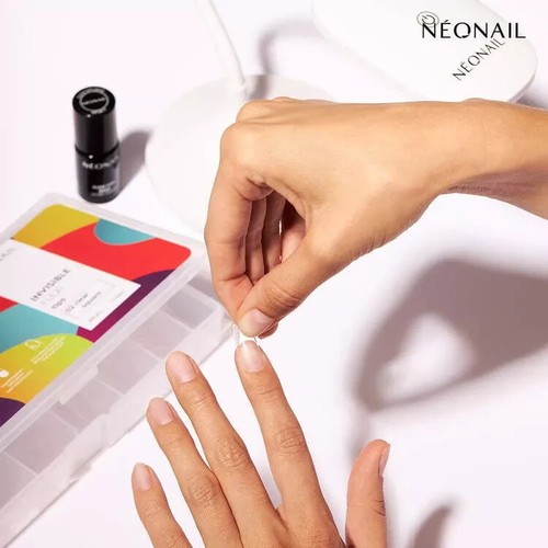 ✨ 300x Elastische Tips zur Nagelverlängerung Invisible Flexi Tips Clear Square - Bild 7 von 12
