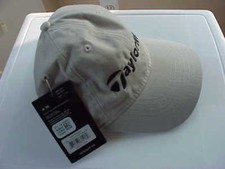 New Adidas Taylor Made Golf Performance Adjustable Hat Khaki 100 Cotton