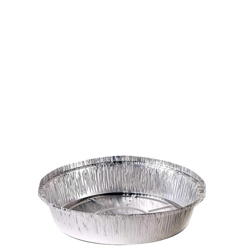 8" Round Aluminum Foil Pans Disposable Containers for Storing Baking Meal Prep - Picture 4 of 9