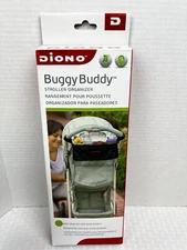 Diono Buggy Buddy Universal Stroller Organizer with Cup Holders, Secure NIB