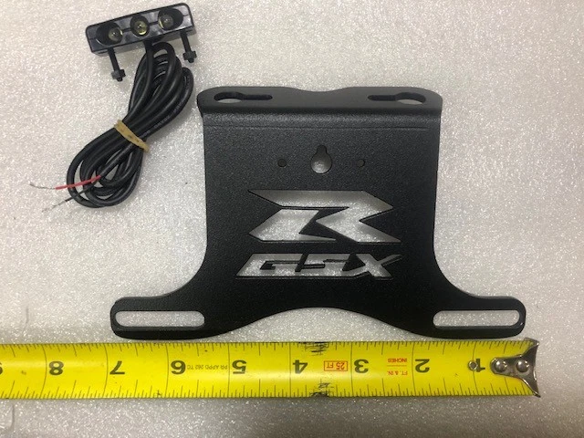 SUZUKI GSXR GSX-R 600 750 1000 GUARDABARROS ELIMINADOR NEGRO PL 2011 - 2025 Foto 2 de 4