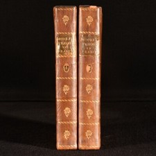 1780 2Vol A View of Society and Manners in France Switzerland and Germany Joh...
