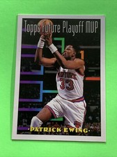 1993-94 Topps Patrick Ewing Topps Future Playoff MVP #200 New York Knicks