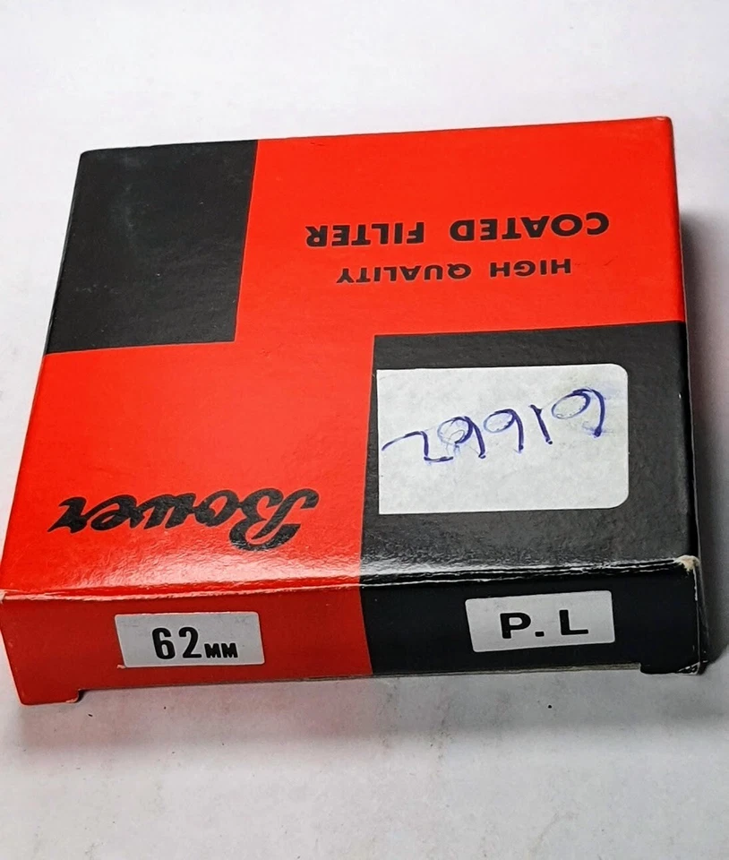 Genuine Bower 62mm Polarizer PL Glass Lens Filter Japan 62 mm Polarizing Pro - Image 2 of 4