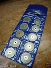 10 pcs 50mm ( 2" inch ) Diamond coated rotary cutting cut off blade wheels disc