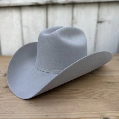 Texana 100X Estilo Julion Western Cowboy Felt Hat Grey