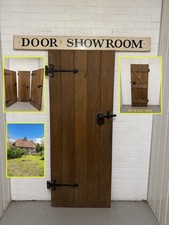 Reclaimed Oak Old Handmade Studded Ledge and Brace door 1915 x 752mm