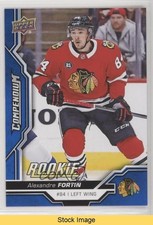 2018-19 Upper Deck Compendium Rookies Blue Alexandre Fortin #868 READ o1h