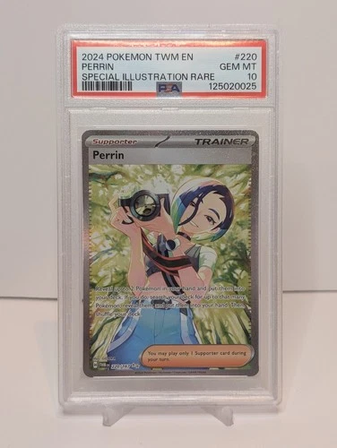 PSA 10 Perrin 220/167 Special Illustration Rare Twilight Masquerade ENGLISH Card