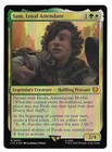 MTG Sam, Loyal Attendant FOIL Lord of the Rings Commander (LTC) #0007 Unplayed