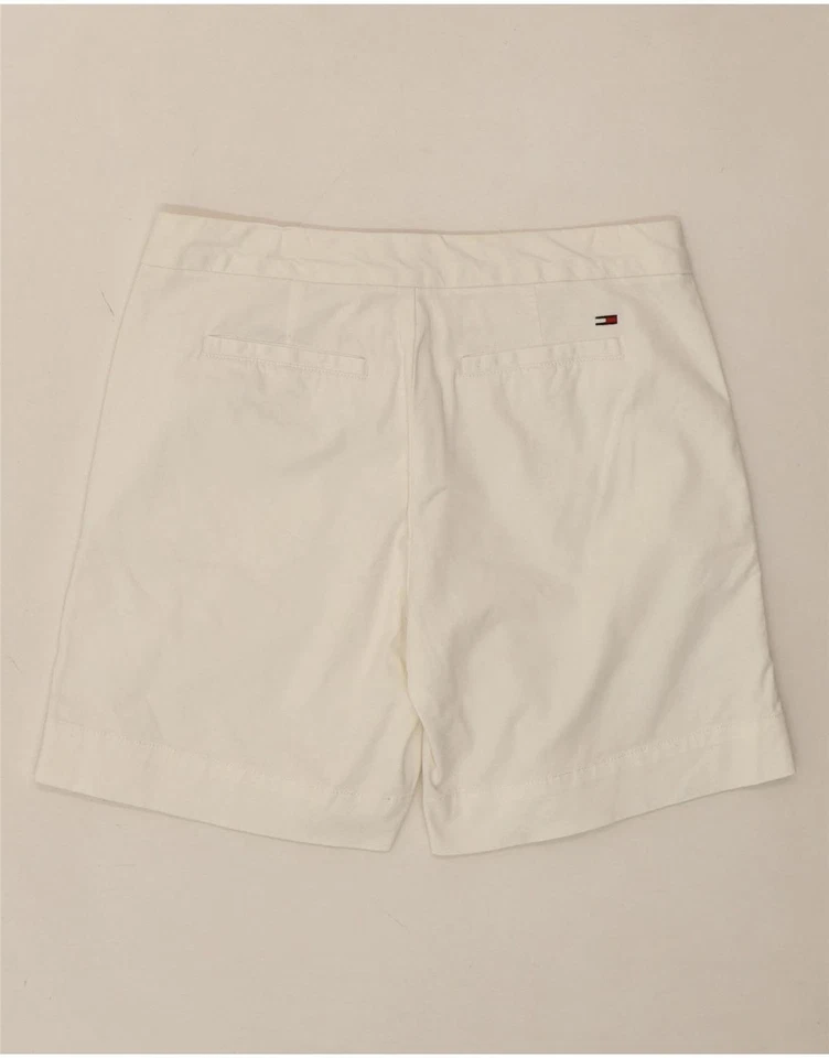 TOMMY HILFIGER Womens Chino Shorts W26 Small White Cotton AI05 - Image 2 of 3