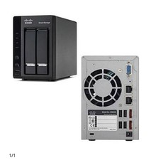 Cisco NSS 322 Network Attached Storage Hard Drive Enclosure -UNTESTED -UNOPEN