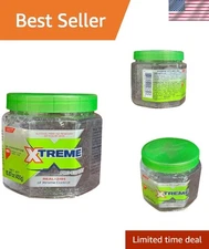 Ultimate Xtreme Styling Gel 15.87oz - Aloe Infused, Smooth Finish, No Residue