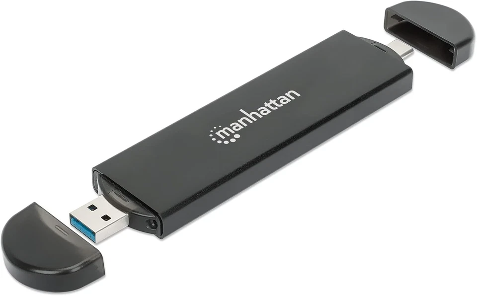 Manhattan USB to SDD M.2 NVMe and SATA 130639 Connection USB 3.2 Gen 2 Type-C Ma - Image 3 of 4