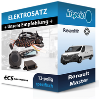 für Renault Master 11.2012-Jetzt ECS E-Satz 13Polig Fahrzeugspezifisch NEU