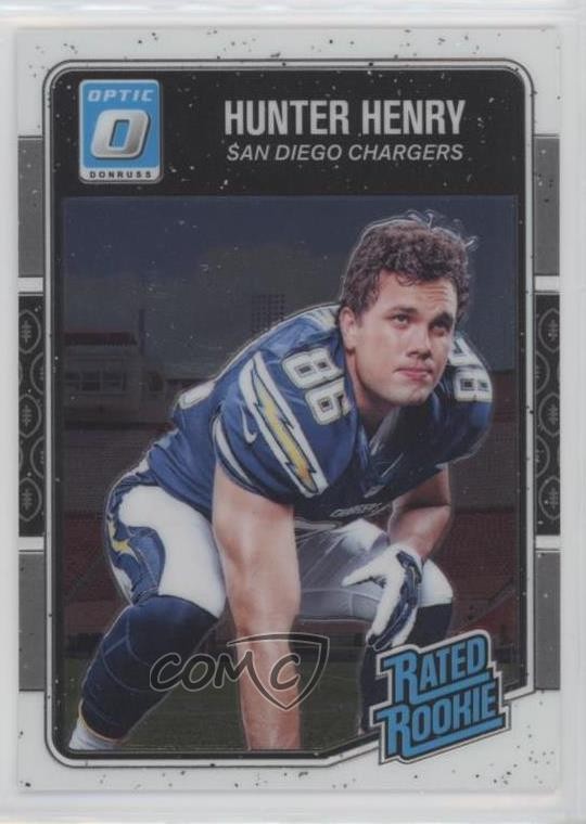 2016 Donruss Optic Rated Rookie Hunter Henry #169 Rookie RC